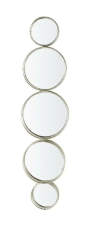 108cm Link Wall Mirror Silver House of Fleur