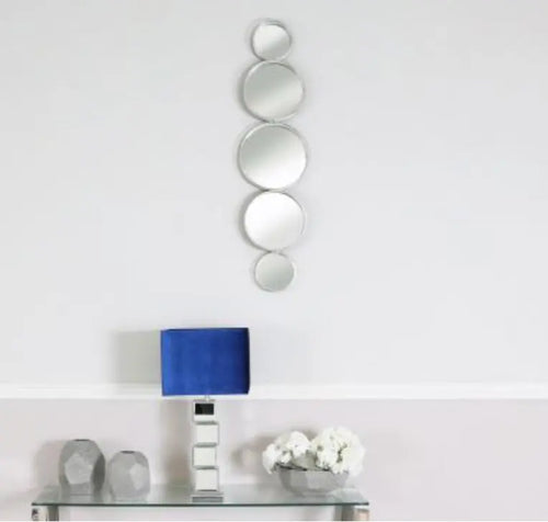 108cm Link Wall Mirror Silver House of Fleur