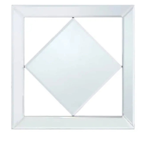 40cm Diamond Mirror Wall Art House of Fleur