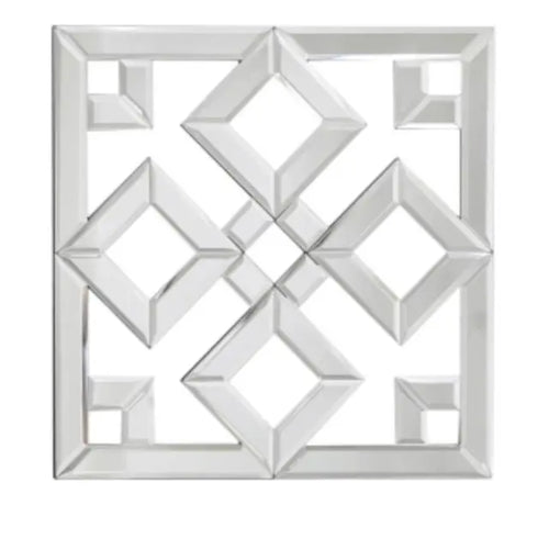 40cm Geo Mirror Wall Art House of Fleur