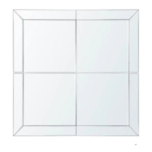 50x50 Set Of 4 Mirror Panels Wall Mirror House of Fleur