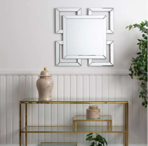 80cm Geo Wall Mirror House of Fleur