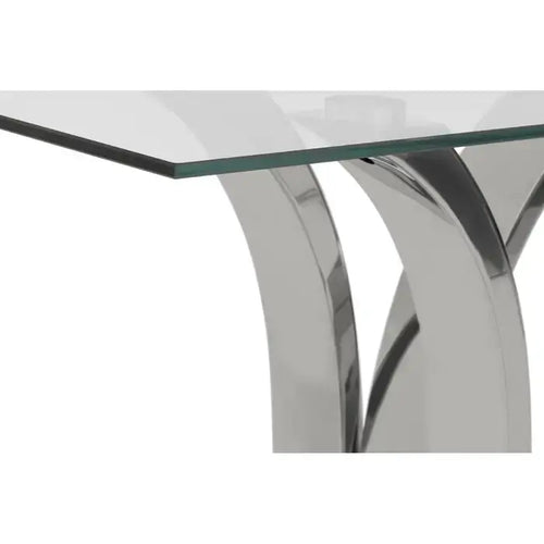 ALLURE CURVED BASE CONSOLE TABLE House of Fleur