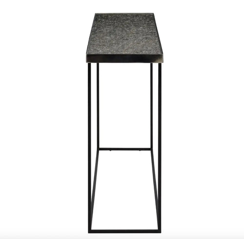 Akola Silver Console Table House of Fleur