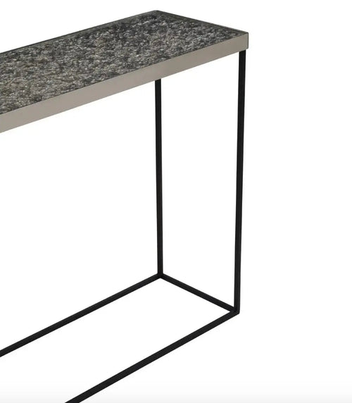 Akola Silver Console Table House of Fleur