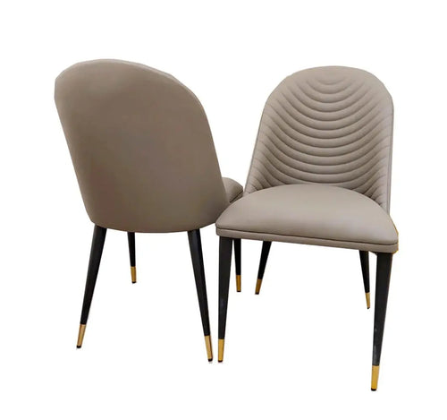 Alba Leather Dining Chair House of Fleur