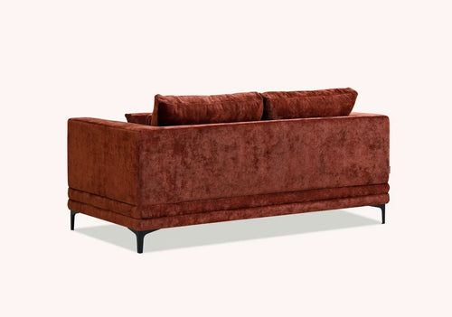 Aluxo Lenox 3 Seater Sofa in Velvet House of Fleur