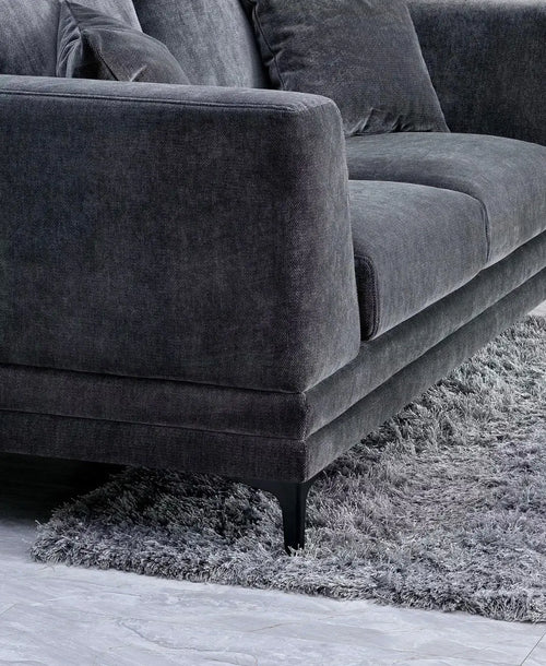 Aluxo Lenox 3 Seater Sofa in Velvet House of Fleur