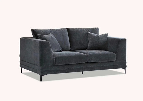 Aluxo Lenox 3 Seater Sofa in Velvet House of Fleur