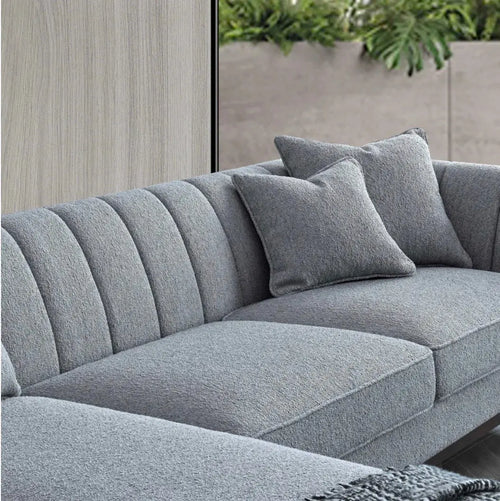 Aluxo Leonard Corner Group in Cloudy Grey Boucle (Copy) House of Fleur