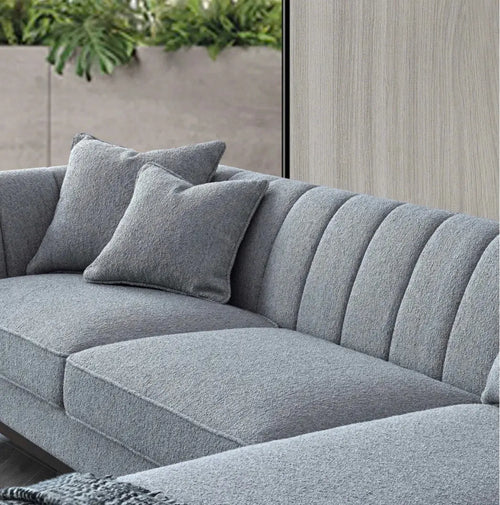 Aluxo Leonard Corner Group in Cloudy Grey Boucle (Copy) House of Fleur