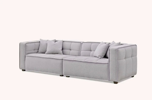 Aluxo Murray Sofa Range in Putty Boucle Fabric House of Fleur