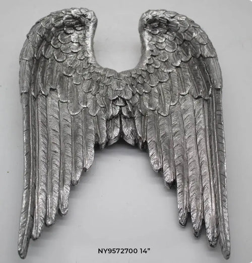 Antique Silver Angel Wings House of Fleur