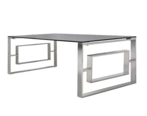 Apex Chrome Coffee Table House of Fleur