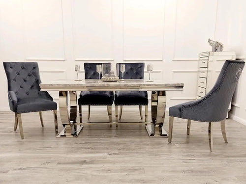 Arianna Dining Table 1.5, 1.8 & 2.0 Meter available in a range of colours House of Fleur