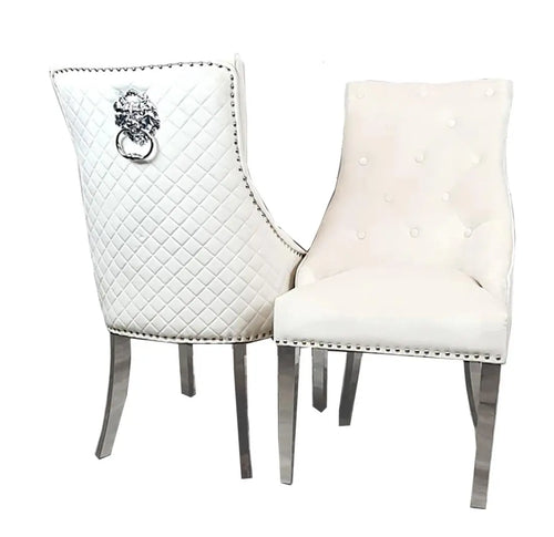 Bentley Chrome Dining Chair House of Fleur