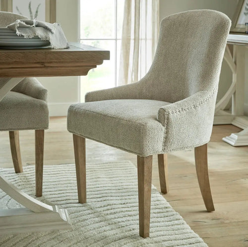 Brockham Taupe Dining Chair Hill Interiors