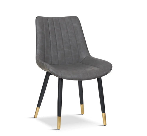 Brook Dining Chair- Grey x 4 House of Fleur