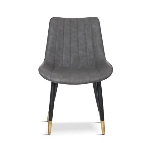 Brook Dining Chair- Grey x 4 House of Fleur