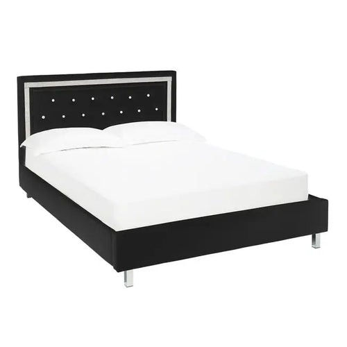 CRYSTALLE 4.6 DOUBLE BED BLACK House of Fleur