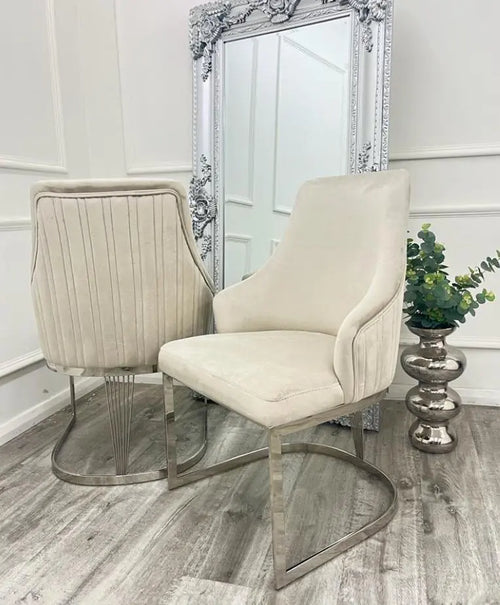 Chelmsford Velvet Dining Chair House of Fleur