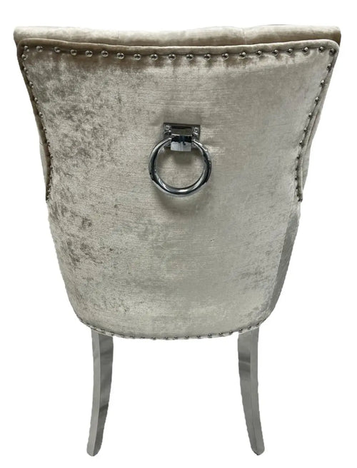 Cheshire Plush Velvet Dining Chair House of Fleur