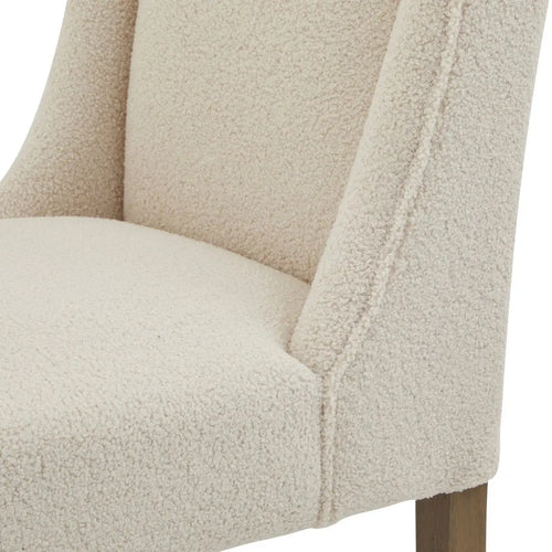 Compton Bouclé Dining Chair Hill Interiors