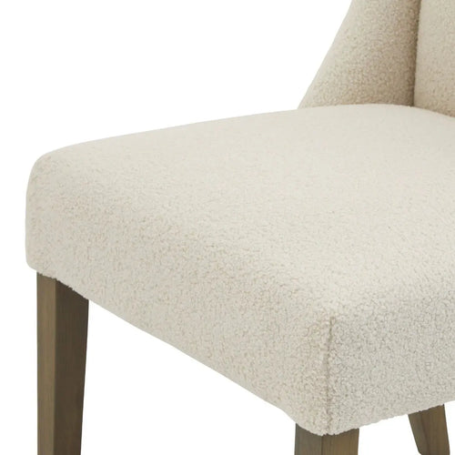 Compton Bouclé Dining Chair Hill Interiors