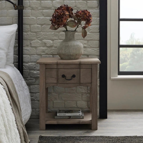 Copgrove Collection 1 Drawer Side Table Hill Interiors