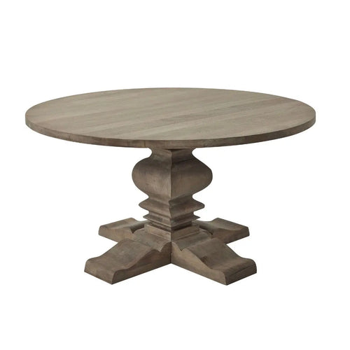 Copgrove Collection Round Pedestal Dining Table Hill Interiors