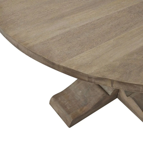 Copgrove Collection Round Pedestal Dining Table Hill Interiors