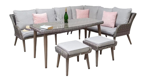 Danielle Corner Sofa Dining Set House of Fleur