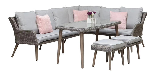 Danielle Corner Sofa Dining Set House of Fleur