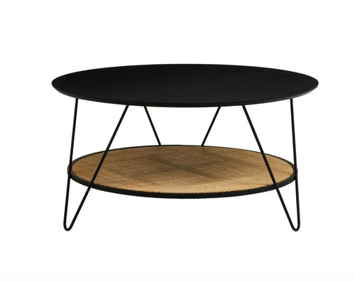 Depok Coffee Table With Hairpin Legs House of Fleur