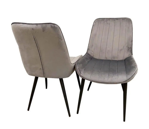 Dido Velvet Dining Chair House of Fleur