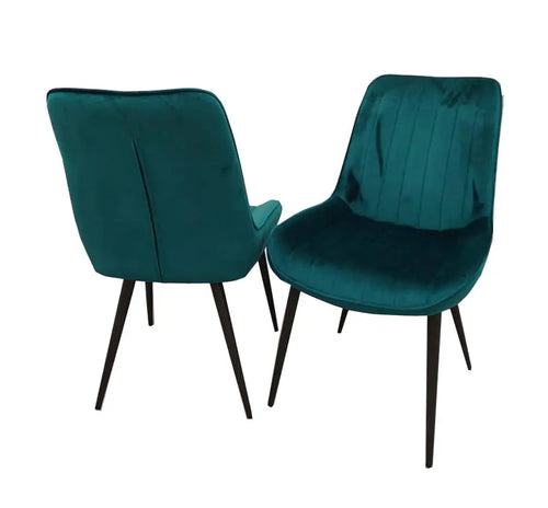 Dido Velvet Dining Chair House of Fleur