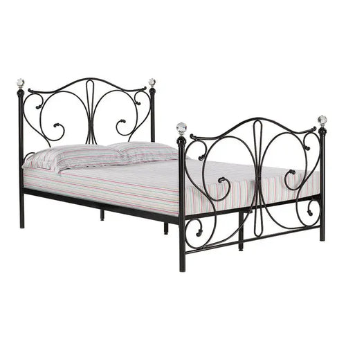 FLORENCE 4.6 DOUBLE BED BLACK House of Fleur