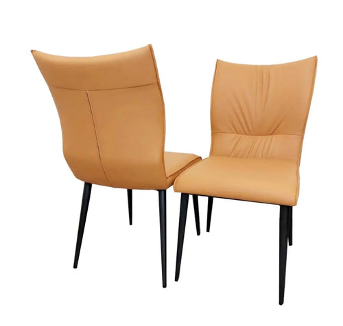 Flora Leather Dining Chair House of Fleur