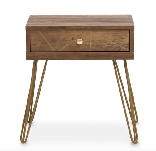 Flori One Draw Side Table House of Fleur