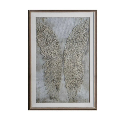 Golden Wings Framed Art House of Fleur