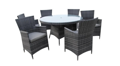 Hamilton 6 Seat Dining Set House of Fleur