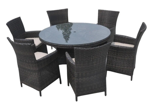 Hamilton 6 Seat Dining Set House of Fleur