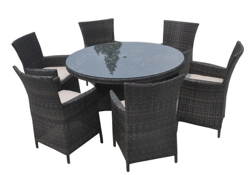 Hamilton 6 Seat Dining Set House of Fleur