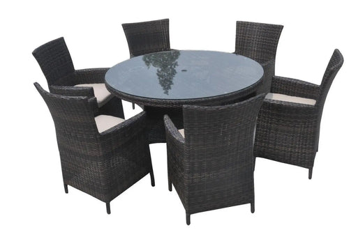 Hamilton 6 Seat Dining Set House of Fleur