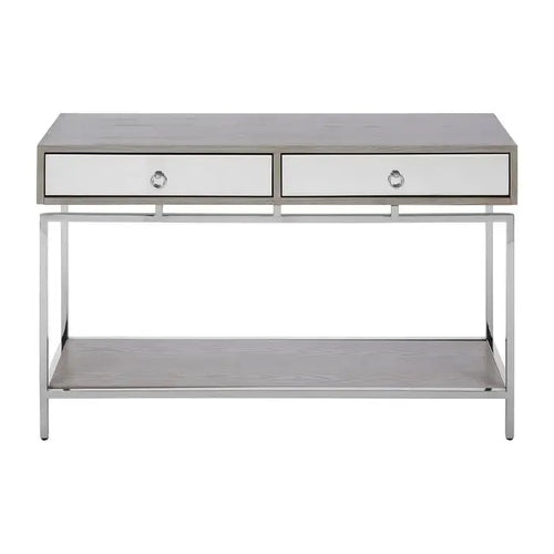 KENSINGTON TOWNHOUSE SILVER CONSOLE TABLE House of Fleur