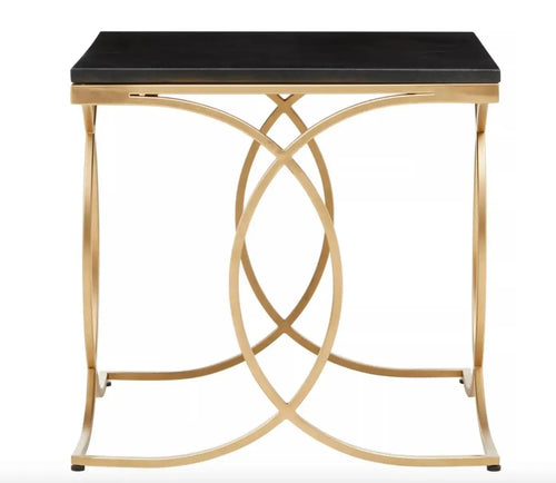 Kia Black Side Table House of Fleur