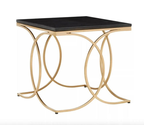 Kia Black Side Table House of Fleur