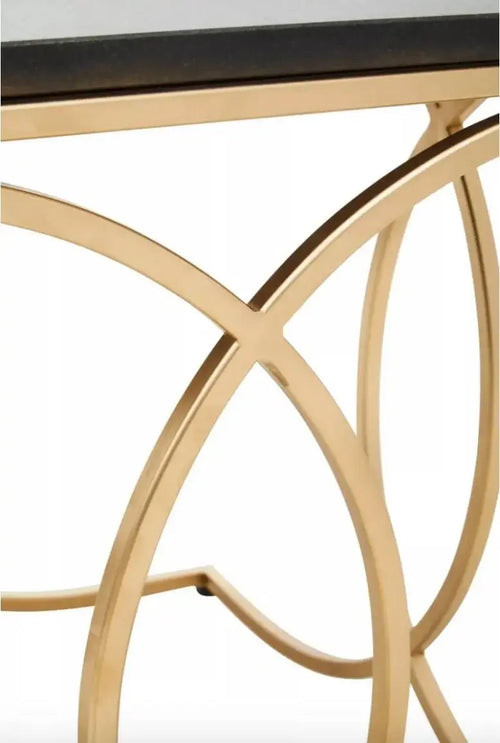 Kia Black Side Table House of Fleur