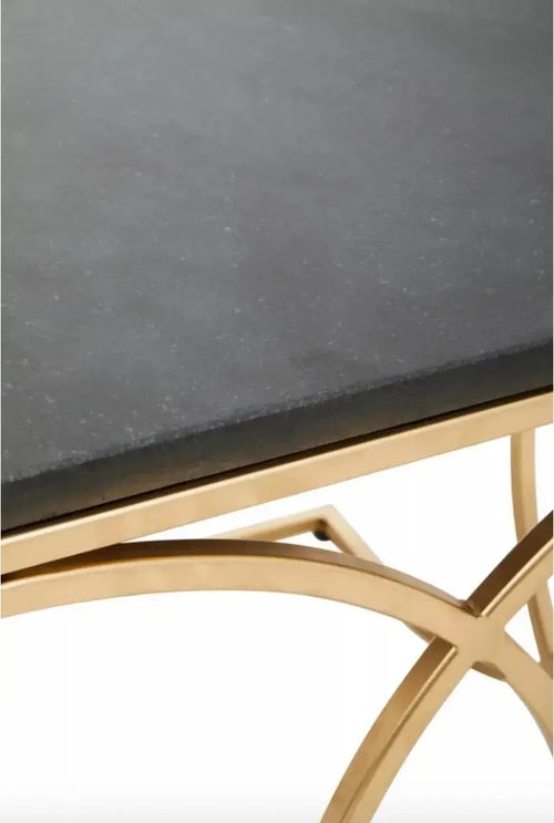 Kia Black Side Table House of Fleur