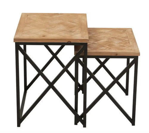 Kickford Side Tables Set Of Two House of Fleur